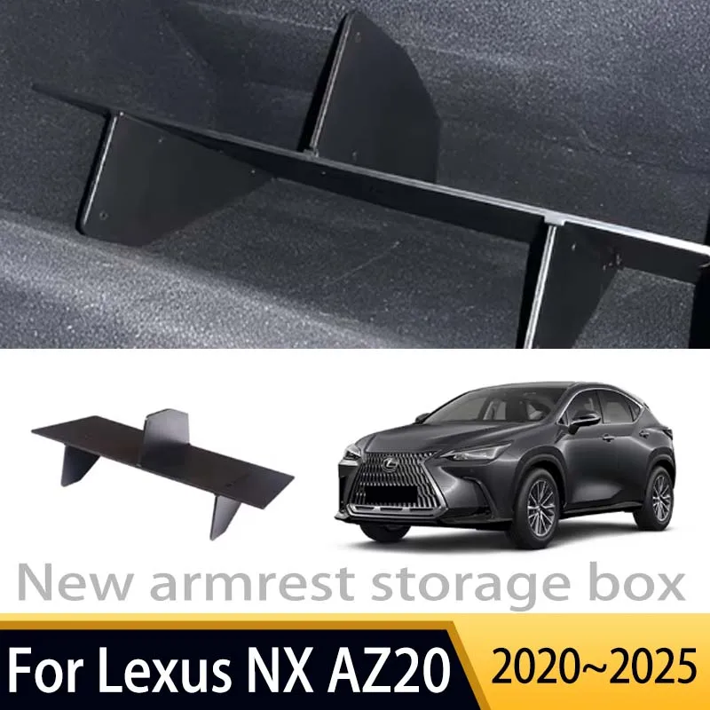 Accesorios de coche para Lexus NX AZ20 2022 2023 2024 2025 caja de almacenamiento de reposabrazos de Control Central herramientas multifuncionales de piezas de automóvil