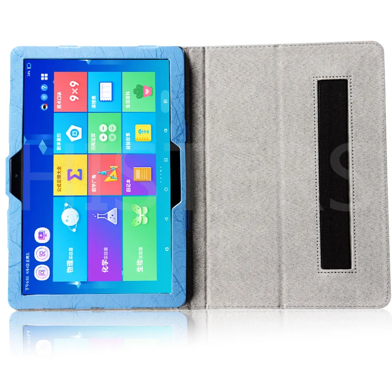 Funda con relieve para tableta BMAX, Funda magnética con correa de mano para PC, MaxPad I10 Pro Plus, 10,1"