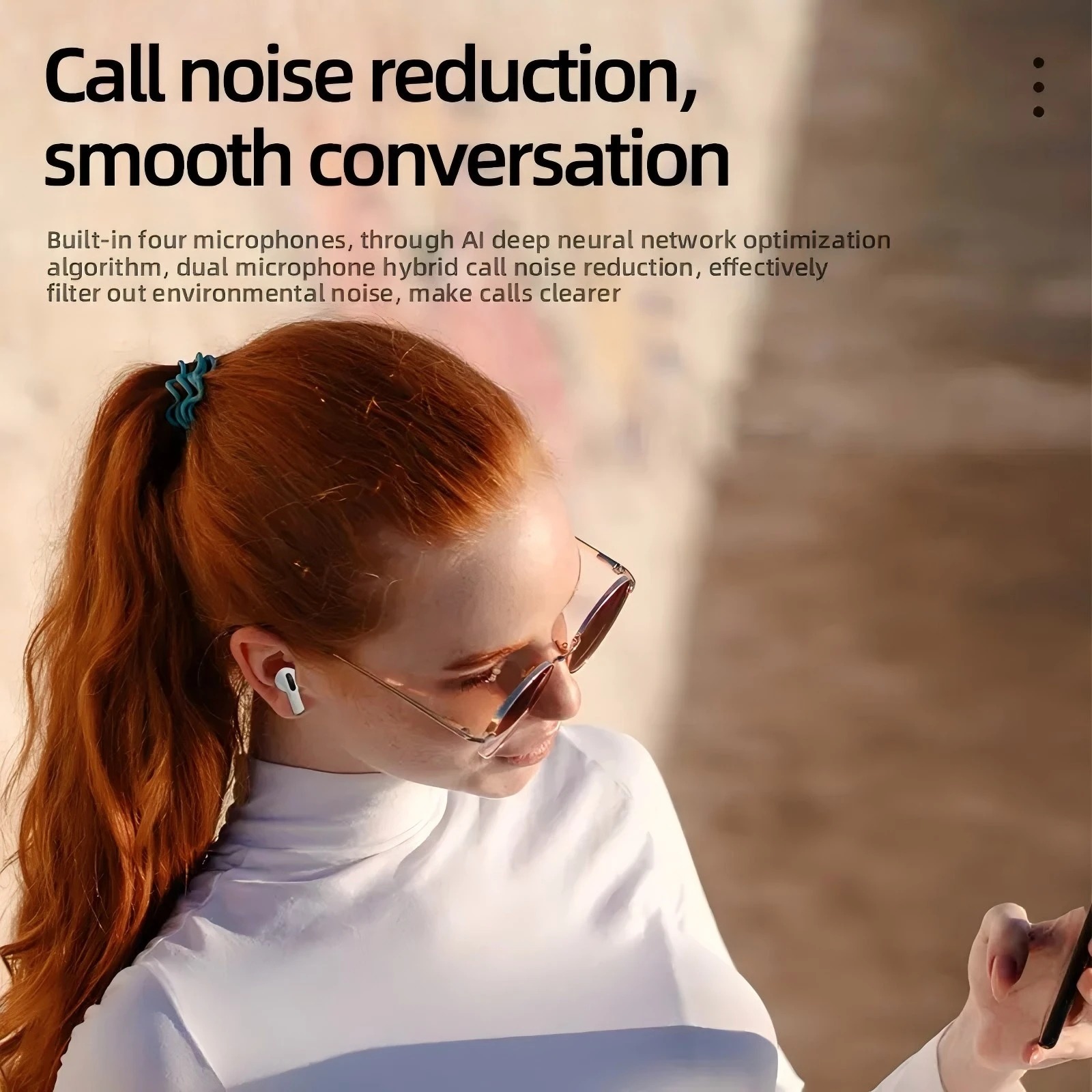 سماعات الرأس اللاسلكية - للرياضة. صوت ستيريو وموسيقى ستيريو عالية الدقة وميكروفون. سماعات الكمون المنخفض. #5