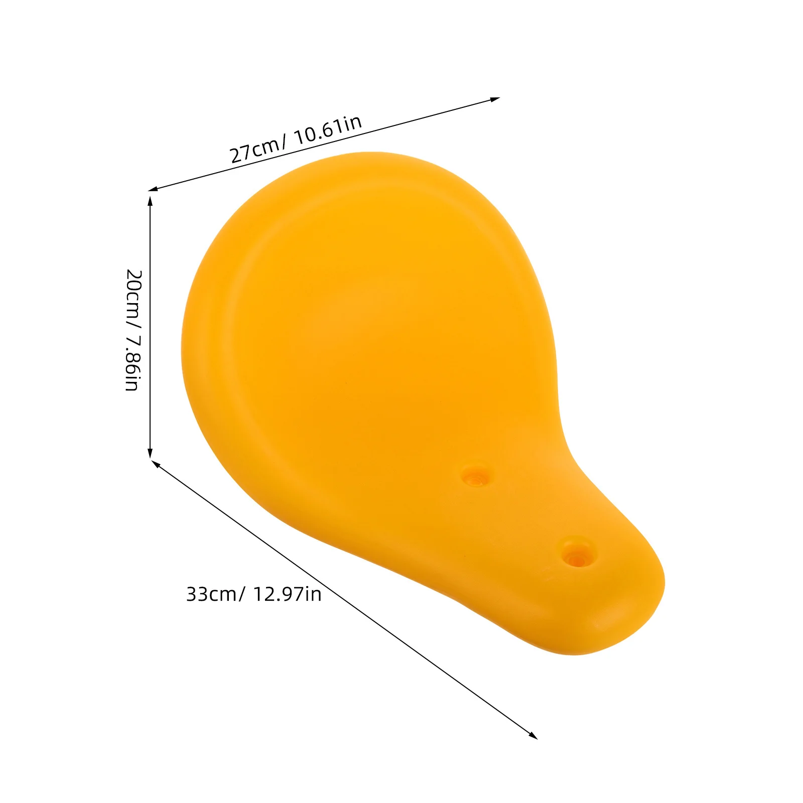 Coussin de siège de balançoire d'extérieur, panneau de siège en plastique longue durée de remplacement pour parcs d'enfants, pièces de jeux communautaires