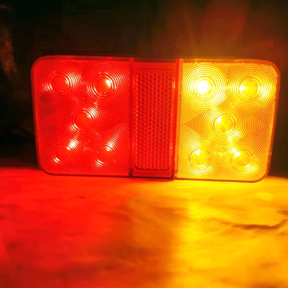 1 LED-Rücklichtkomponente, universell für Autos, LKWs, Spielzeug, Boote, Automodifikation, 12 V oder 24 V Spannung optional