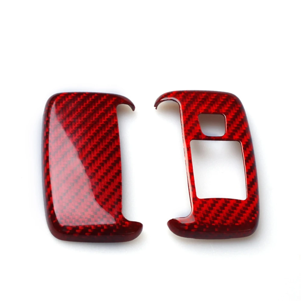 

Автомобильный пульт дистанционного управления, чехол, чехол, украшение в виде ракушки, углеродное волокно для Land Rover Jaguar