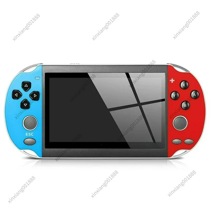 pour-x12-plus-console-de-jeu-portable-psp-a-double-joystick-grand-ecran-haute-definition-de-7-pouces-nes-arcade-retro-nostalgique