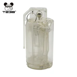 T238 Transparent Toy Grenade Paintball Water Bomb Tactical Prop Grenade for Nerf Gel-ball bbs Toy Catapult Bomb