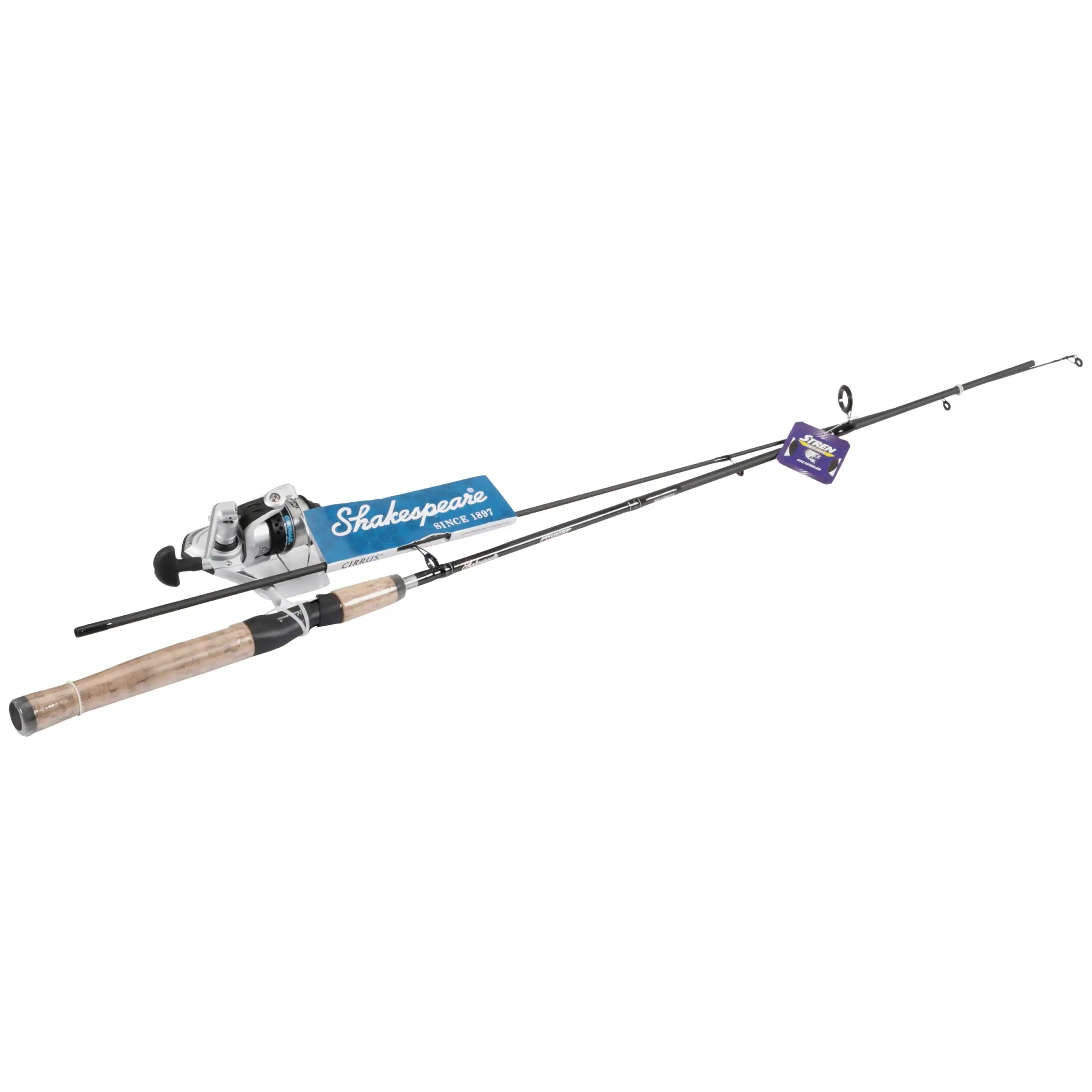 Shakes Cirrus 6.5 Ft. Canna da pesca Spinning e mulinello Combo