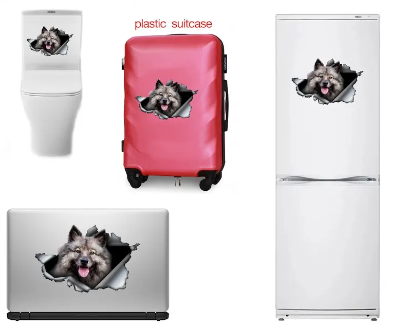 Keeshond decal , Keeshond magnet, Keeshond sticker,car decal