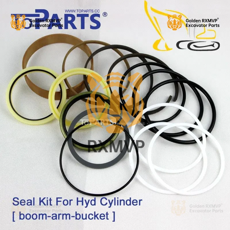 For 338-7038 Hydraulic Breaker Seal Kit Backhoe Loader Cylinder 123-5087 Hammer 3387038 Repair