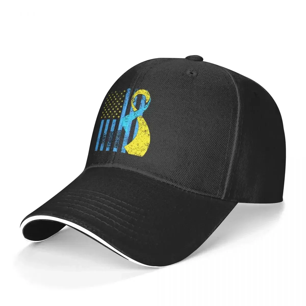 Baseball Cap Men Down Syndrome Awareness Fashion Caps Hats for Logo Asquette Homme Dad Hat for Men Trucker Cap