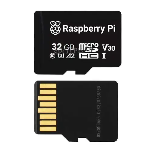 Imagen 2 del producto Tarjeta SD TF Original Oficial Raspberry Pi 32GB/64GB