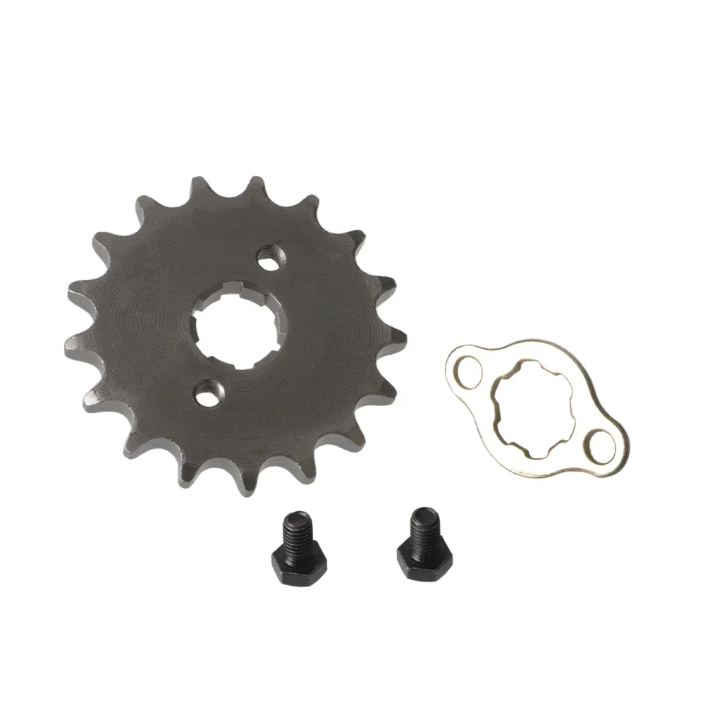 Off-Road Motorcycle 428-17T-20mm Sprocket Front Engine Drive Gear Suitable for 50cc 70cc 110cc 125cc Motorcycle Mini Bike ATV