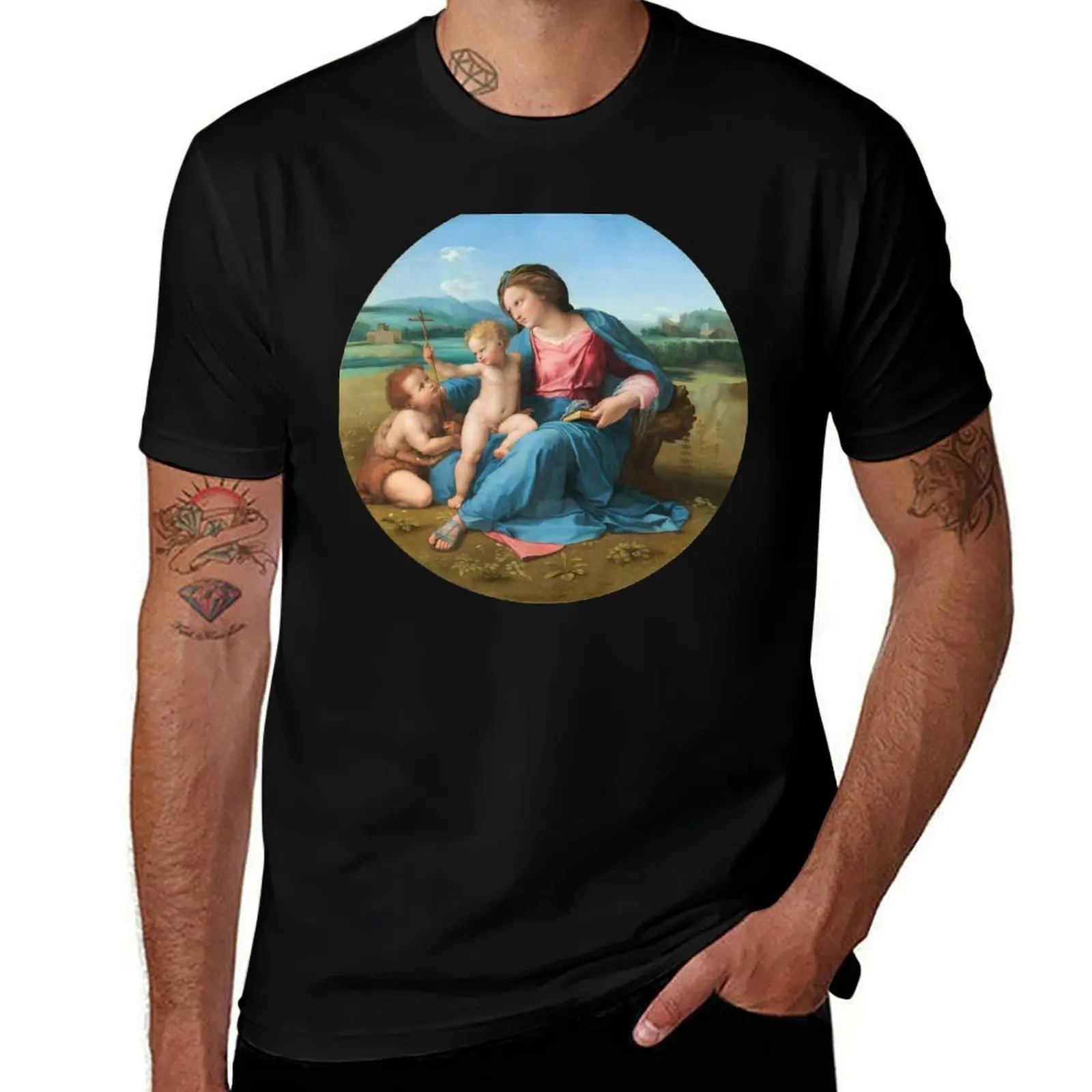 Raphael - The Alba Madonna T-Shirt Stain Resistant Casual Tee T-Shirt