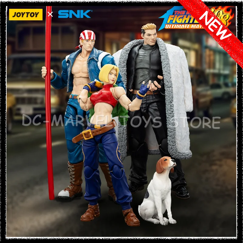 

JOYTOY 1/18 KOF'98UM '97 Специальная команда Blue Mary Billy Kane Ryuji Yamazaki Аниме Подарочные игрушки на заказ