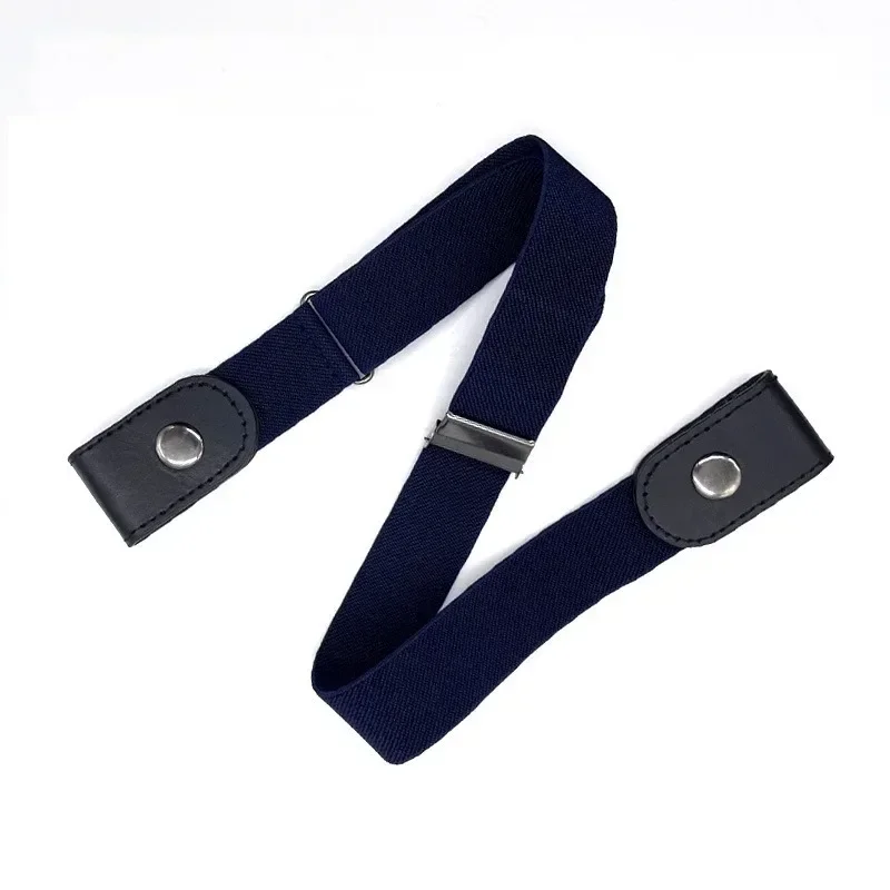 Adjustable Elastic Waist Band Invisible Belt Buckle-Free Belts for Women Men Jean Pants Dress No Buckle Easy To Wear
