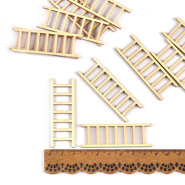20Pcs/lot 20x60mm Natural Ladder Wood DIY Arts And Crafts Supplies Wooden Embellishments Home Handwork Accessories Garden Decor 2 20Pcs/lot 20x60mm Natural Ladder Wood DIY Arts And Crafts Supplies Wooden Embellishments Home Handwork Accessories Garden Decor 2