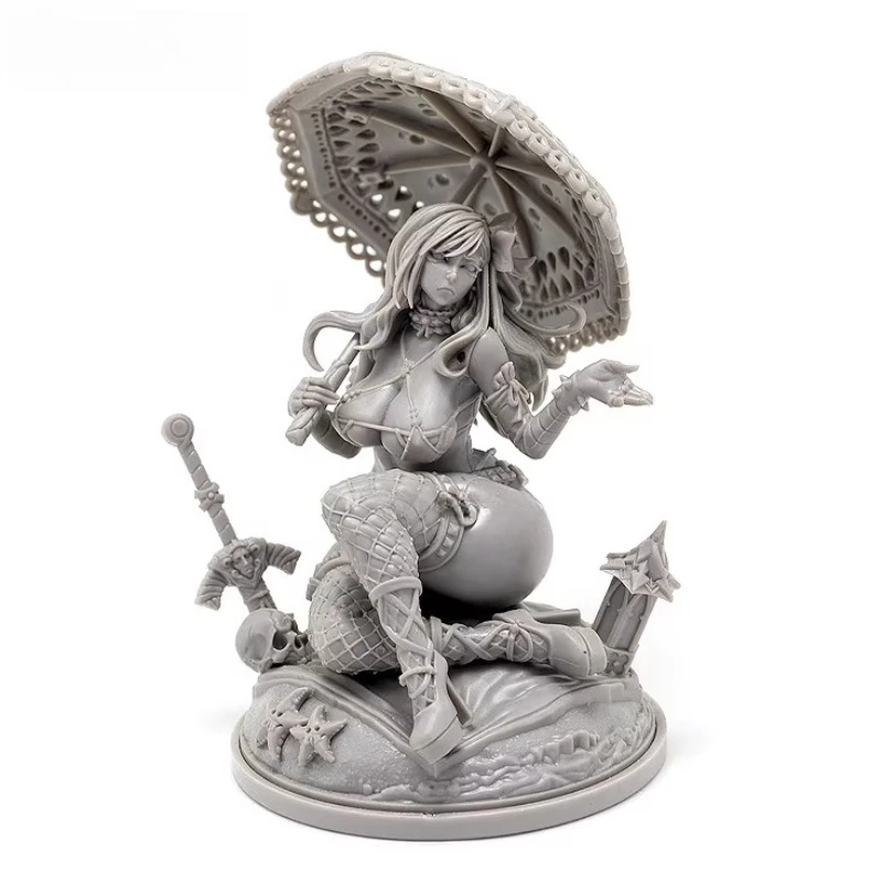 

Набор для сборки модели из литой смолы, GK, Женщина-самурай, неокрашенный (75 мм)