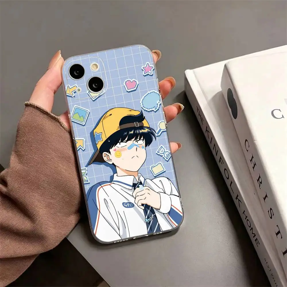 Anime G-Go For It N-Nakamura  Clear Soft TPU Phone Case for iPhone 17 16 15 14 13 12 11 X XR XS Pro Max Mini view 5