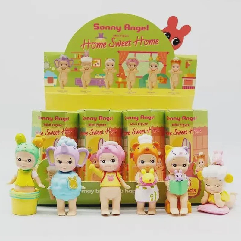 

Sonny Angel Home Sweet Home Series A Day With Robby Blind Box Mini Figure Doll Cute Collectible Model Figurine Home Decor Gift