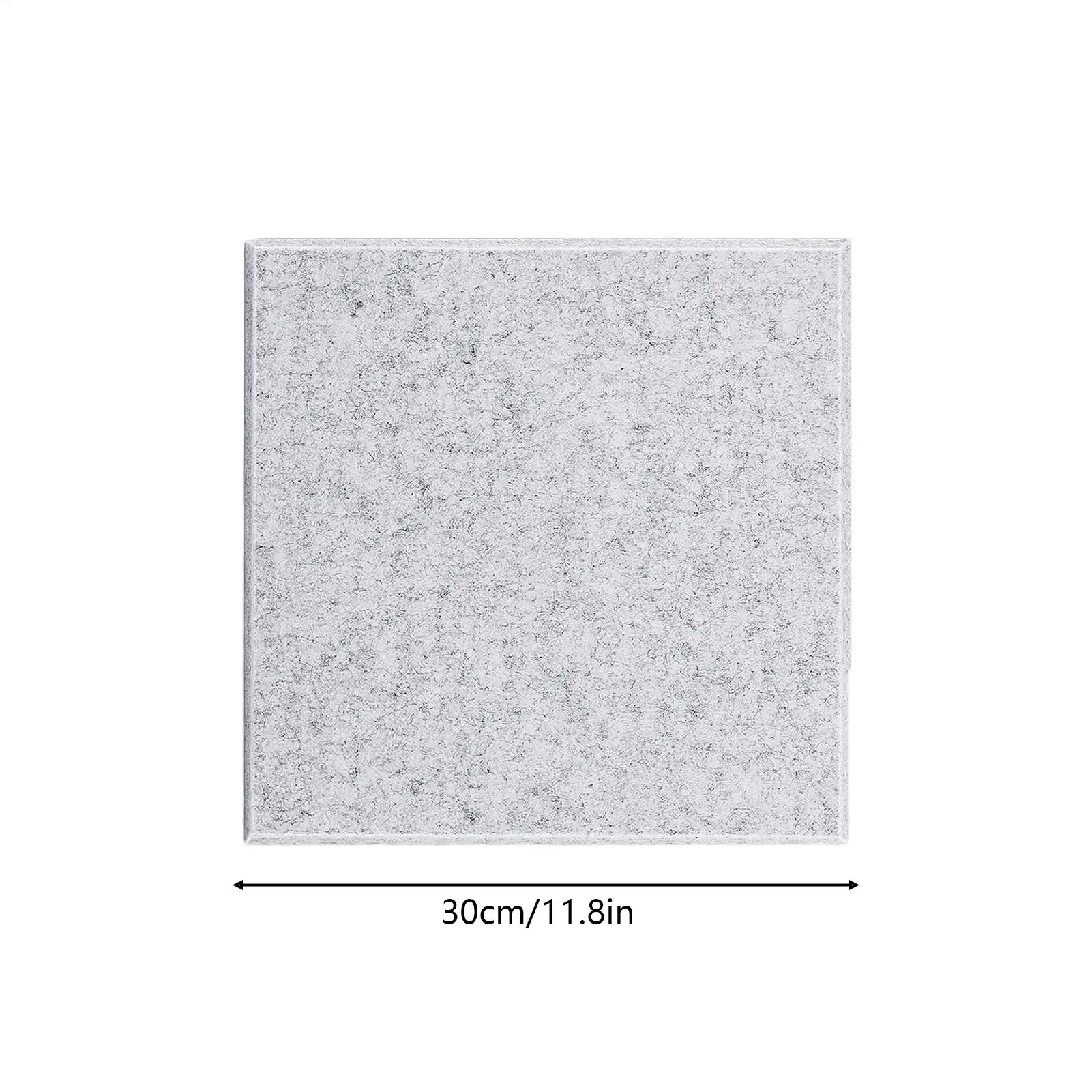 Soundproof Wall Panels High Density Felt Noise Cancelling Sound Absorbing Wall Decor Tiles For Home Bedroom Living Room Hotel