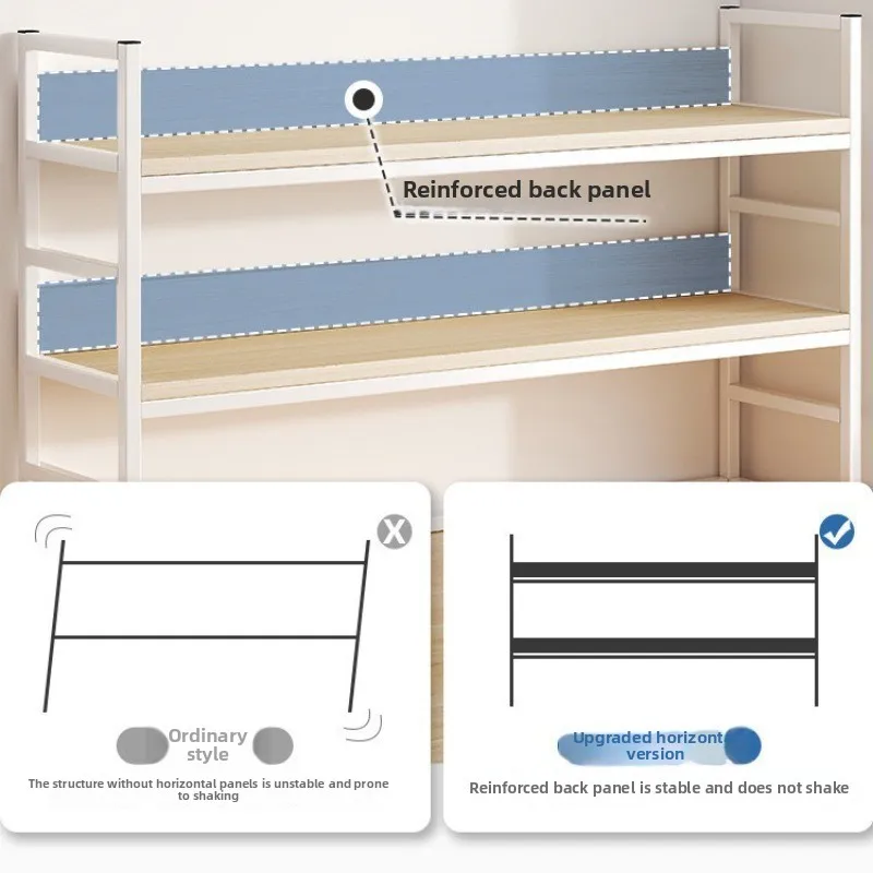 Desktop bookshelves, desk shelves, student home desk storage shelves