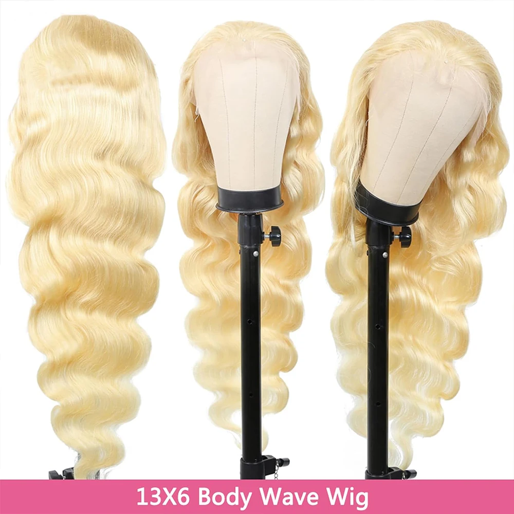 Blonde 613 Body Wave Lace Front Wigs 13x6 13x4 hd Lace Frontal Human Hair Wig 200 Density Blonde Wig Brazilian Human Hair