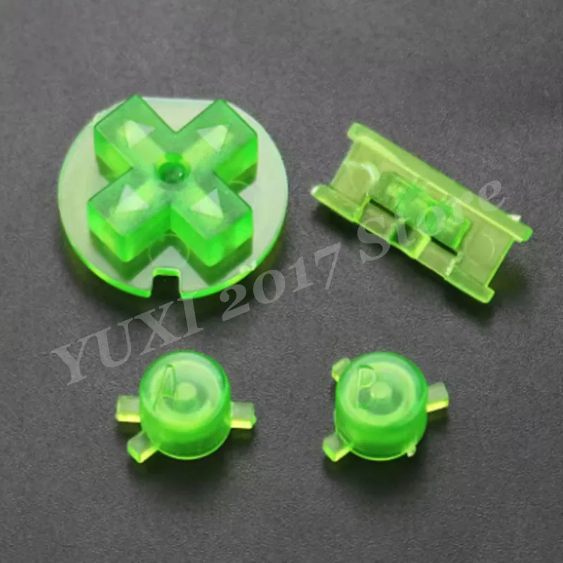 1 Set Of Colorful Replacement Button Covers Suitable For GBC Game Console Shell Button Replacement DIY Color Buttons