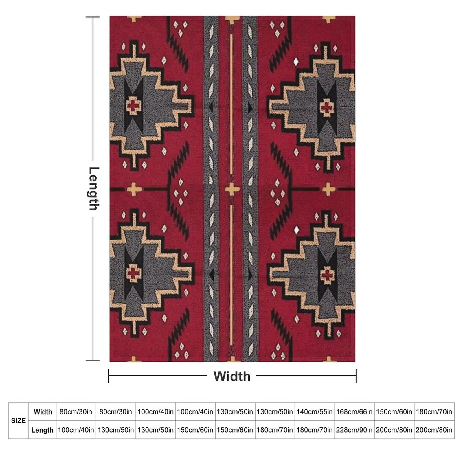 Aztec Holiday 2 Throw Blanket Sleeping Bag manga Thermals For Travel bed plaid Bed linens Bed Fashionable Blankets