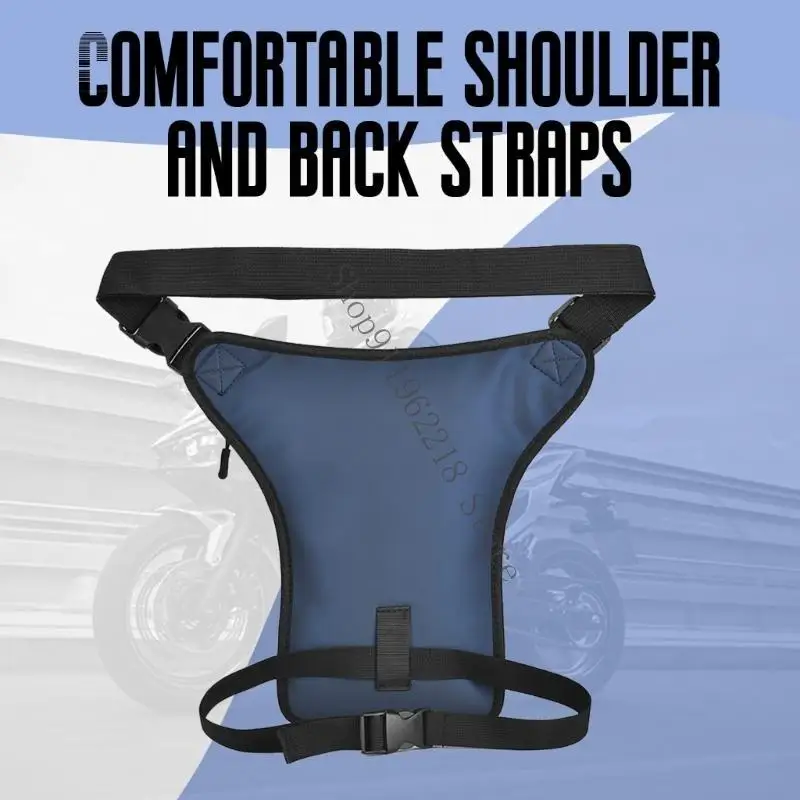 

Modern Shoulder Pack Breathable Nylon Multi Pocket Design Commute Waist Bag 066F