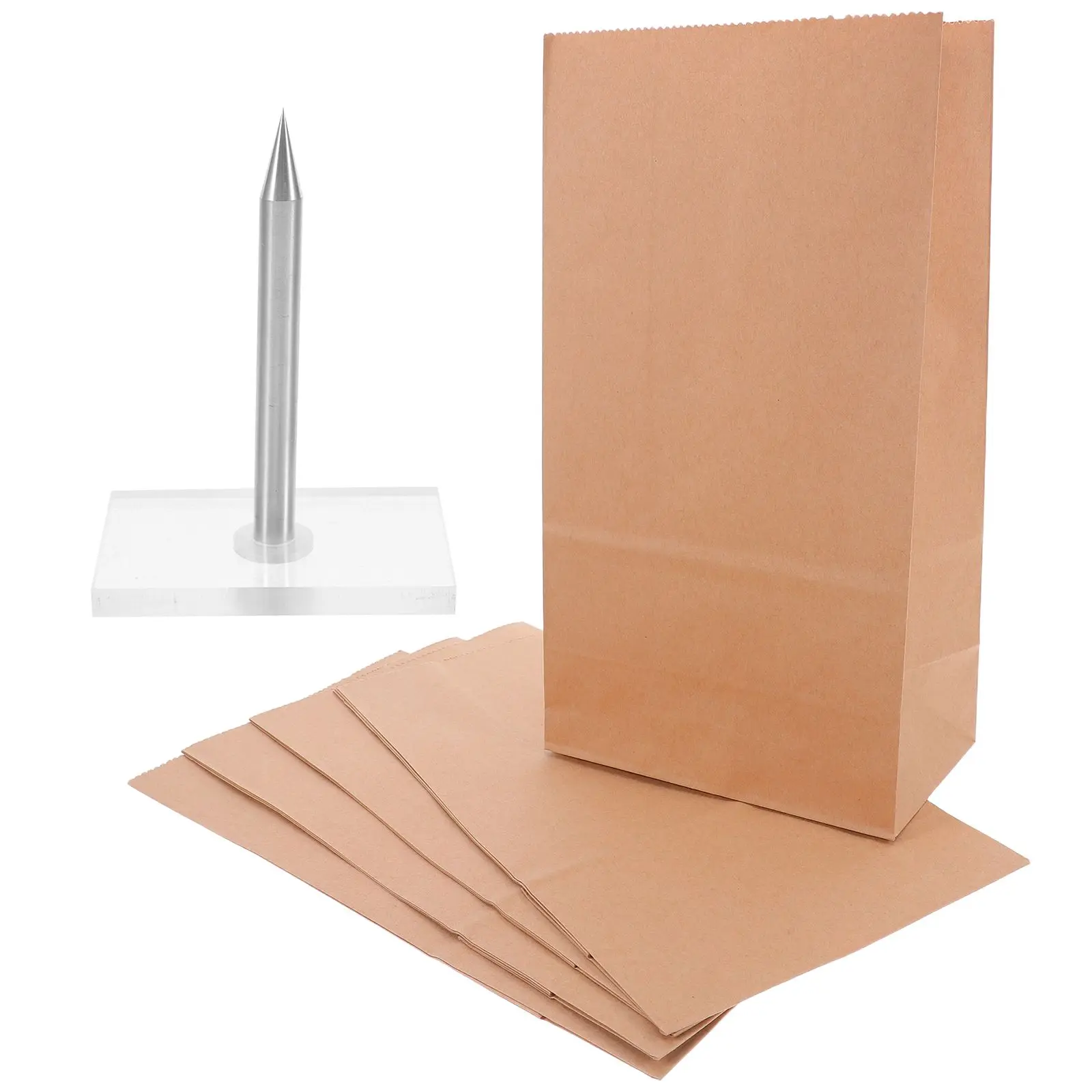 Magician Props Acrylic Iron Material Reusable Stage Performance Interactive Trick Nails Tools Compact Gimmick Prop For Shows