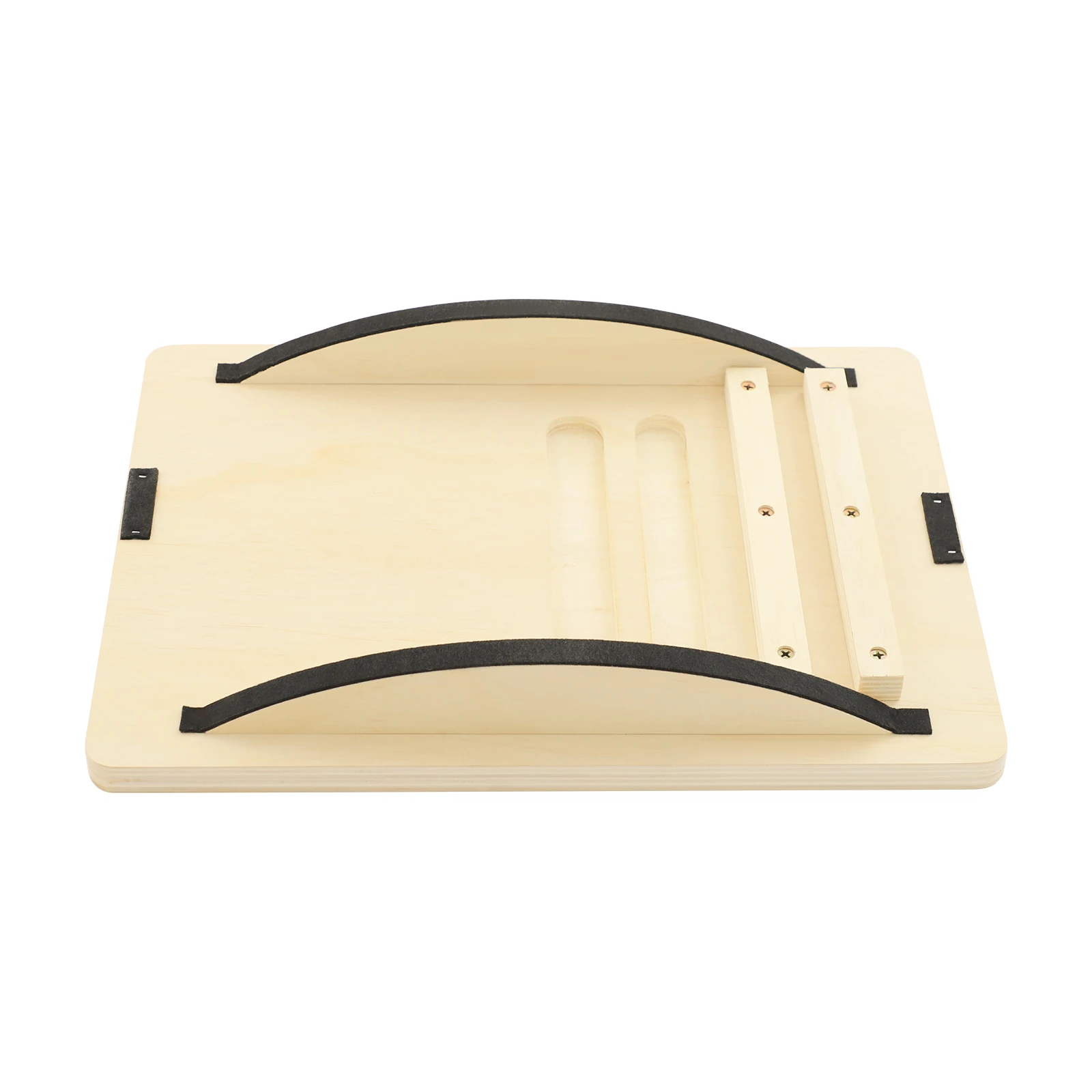 لوح مائل 2 في 1، لوح توازن رياضي لتمديد الساق، ألواح خشبية مائلة قابلة للتعديل تحميل 200 كجم