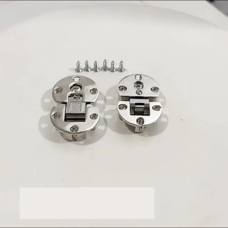 

Полукруглый скрытый шарнир из цинкового сплава с двойной чашкой, 90-градусный складной клапан, крепление для двери шкафа с плоским верхом для обустройства дома