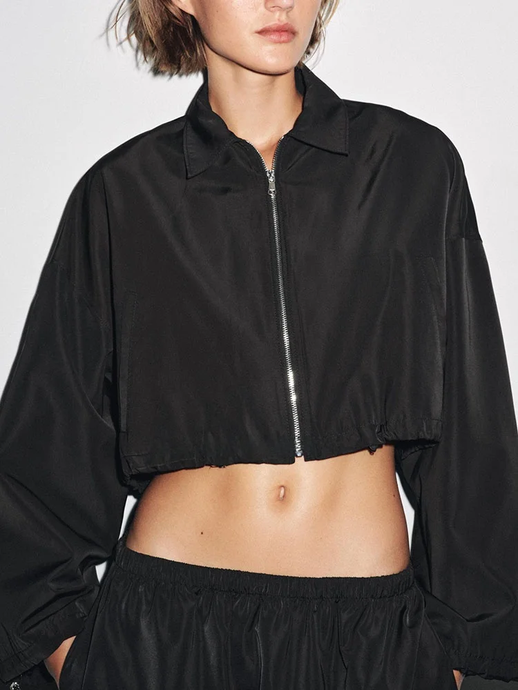 New Autumn 2025 Women's Long Sve ort Jaet Midi Skirt Faionable Traditional Chinese Sle Ladies' Clothing