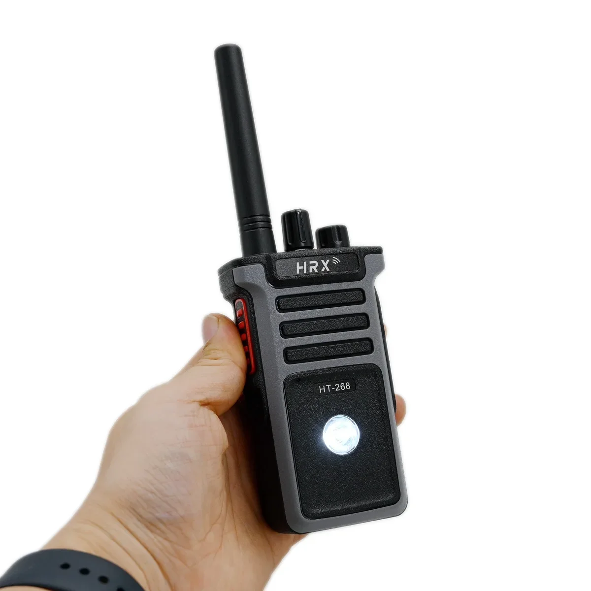 Hrx Ht268 Protable Walkie Talkie Uhf 400 ~ 480Mhz Waterdichte Ip54 Vox Bouw Winkelcentrum Restaurant Pocket Draadloze Communicatie