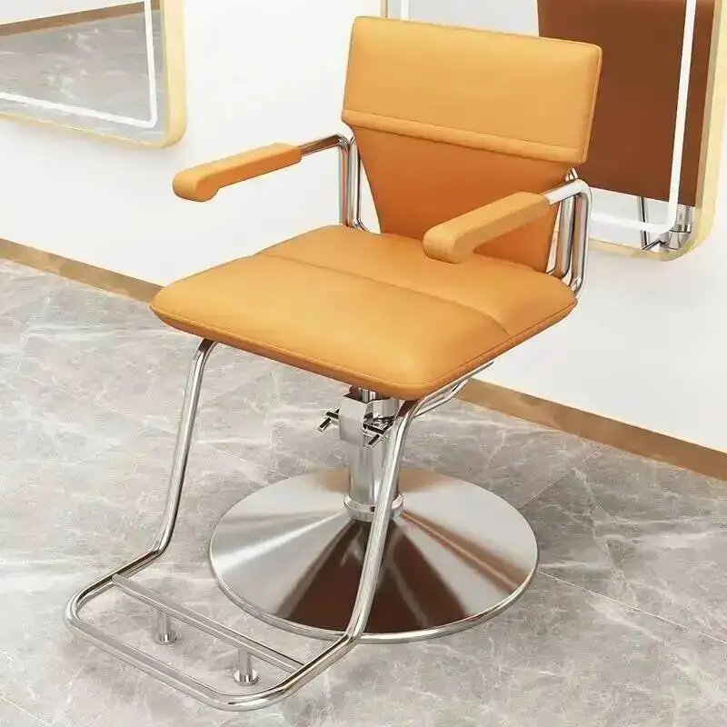 

Спинка, простой высококачественный оригинальный одиночный парикмахерский стул, профессиональный шезлонг, парикмахерская мебель