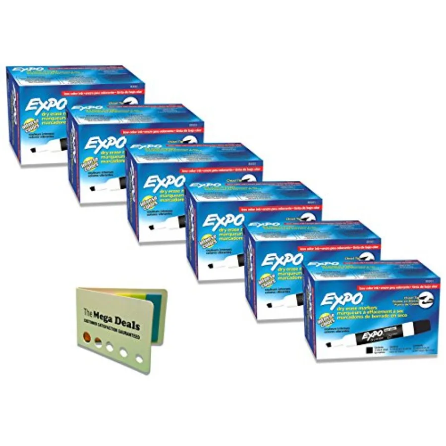 

Low Odor Chisel Point Dry Erase Markers Low Odor Alcohol-Based Ink Designed for Whiteboards Glass and Most Non-Porous Surfaces