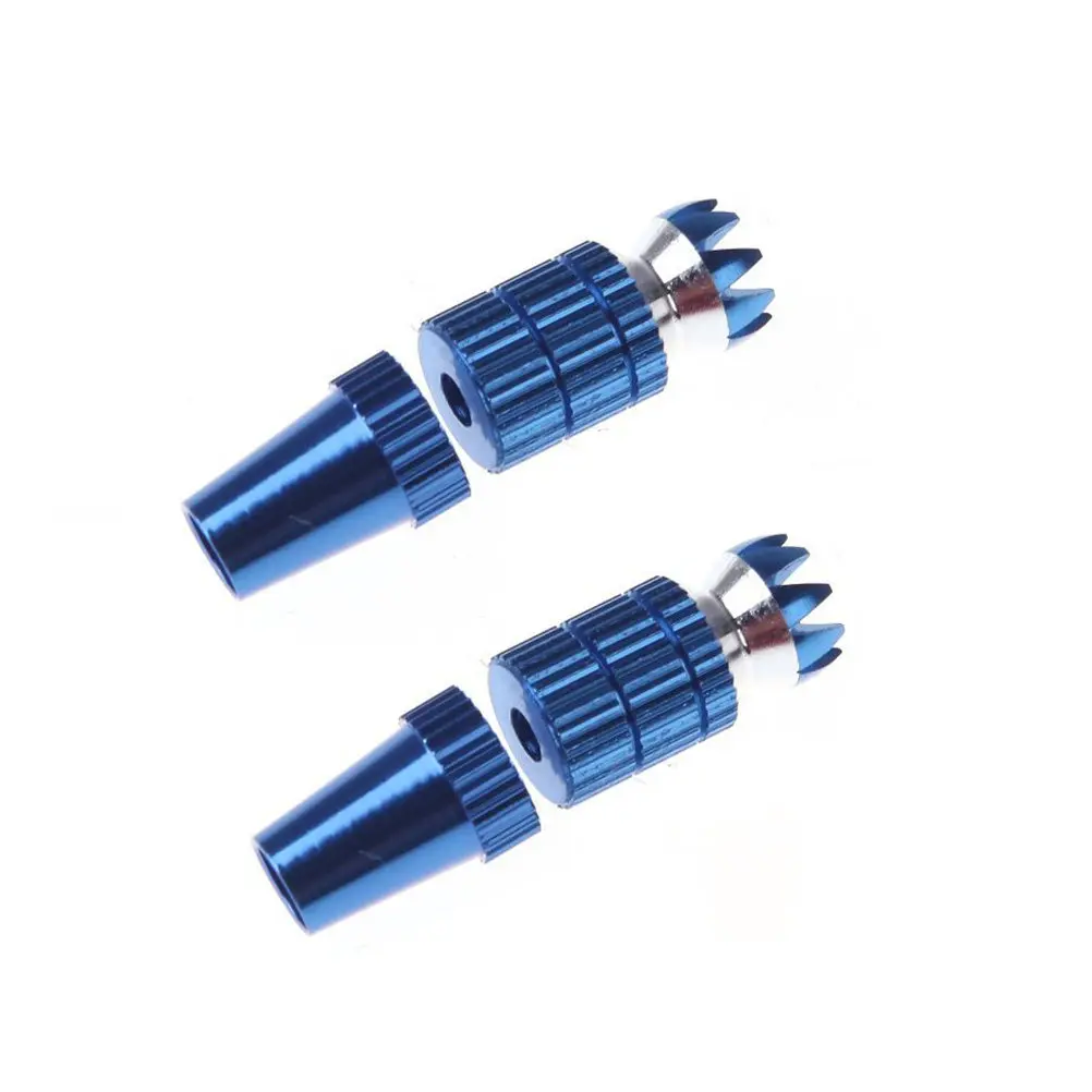 

Pair 3Mm Transmitter Stick Caps Hard Metal Antislip Design Easy Mount Futaba Transmitter Replacement Caps
