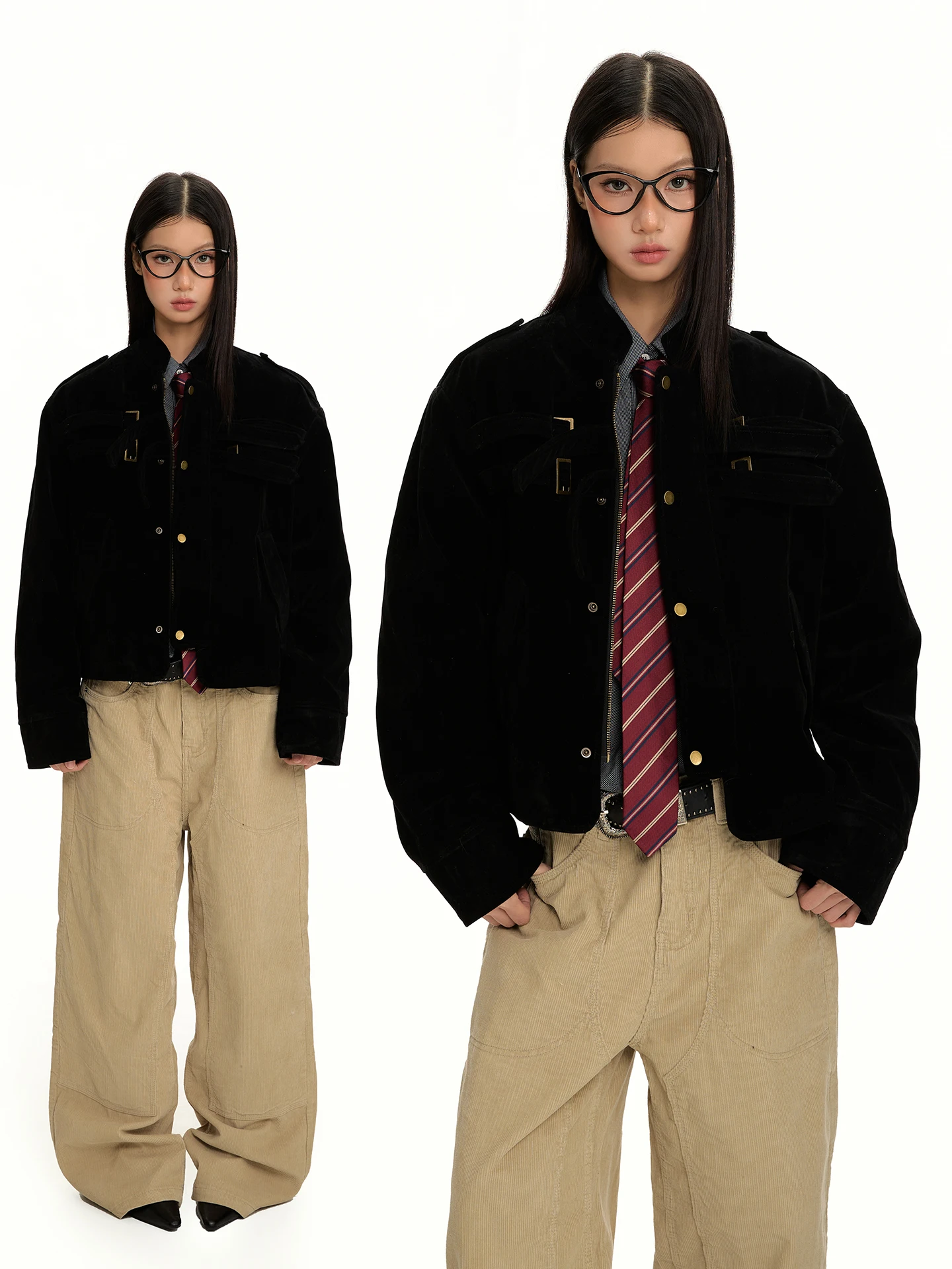 

Утепленная рабочая куртка VAT High nce Sensation для женщин, уличный стиль, Cleanfit, замшевое хлопковое пальто, верхняя одежда