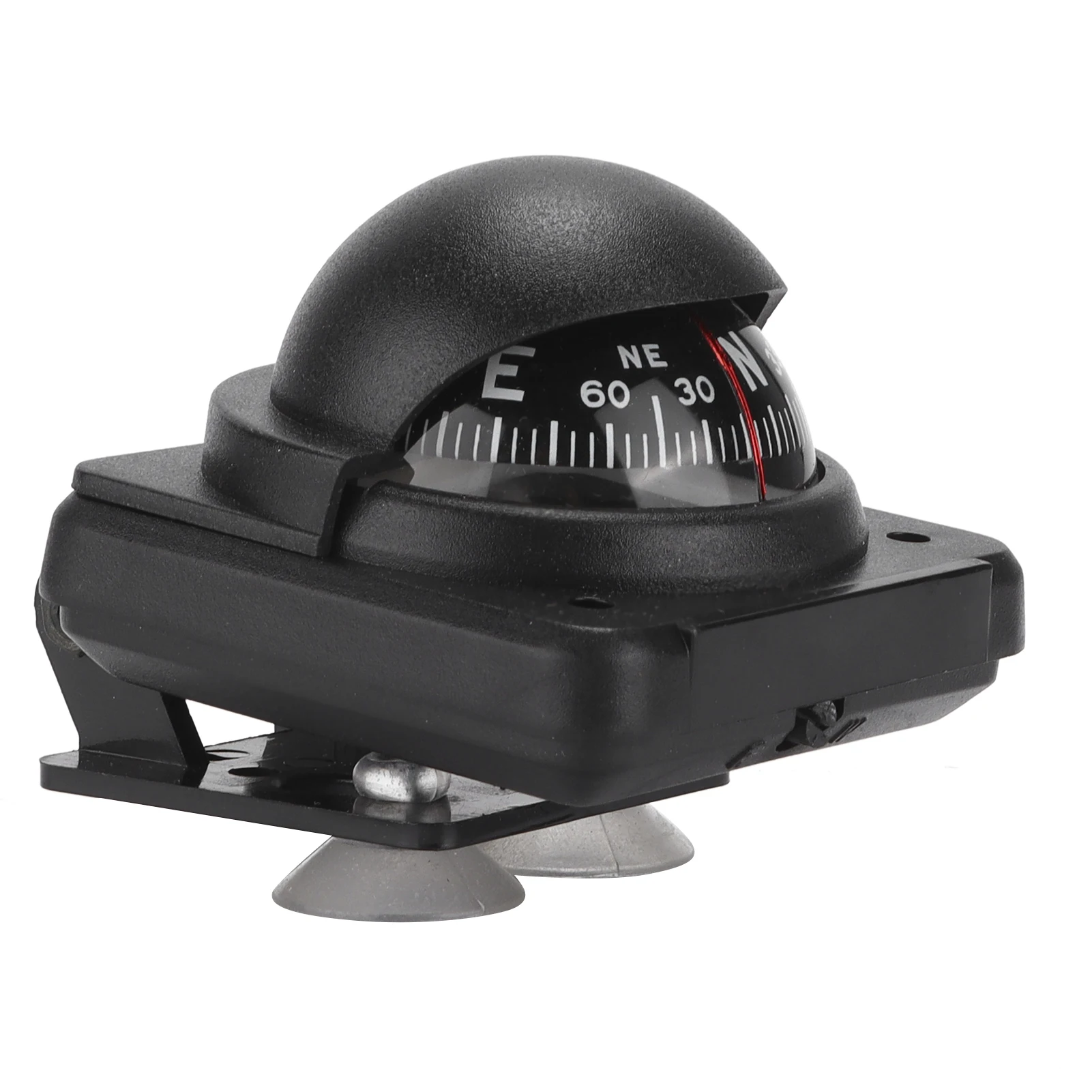 Adjustable Compass Foldable Navigation Direction Pointing Guide Ball Dash Mount for Auto Car Boat RV