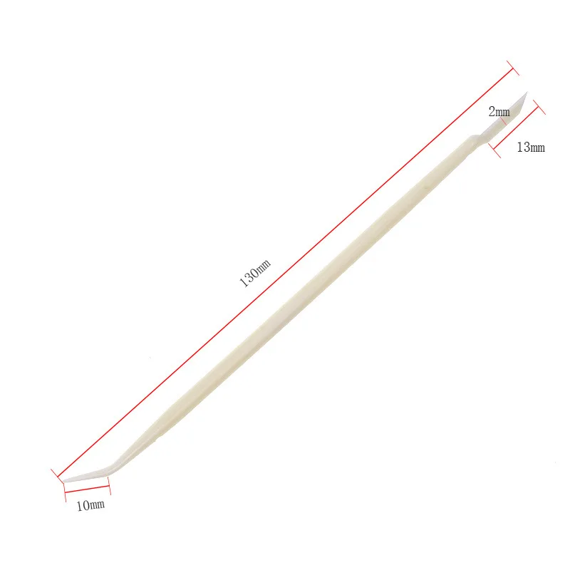 10 pçs 2 vias de plástico falso cílios perming vara ferramenta pinças de cílios postiços com cola quente colher ferramentas de levantamento de cílios