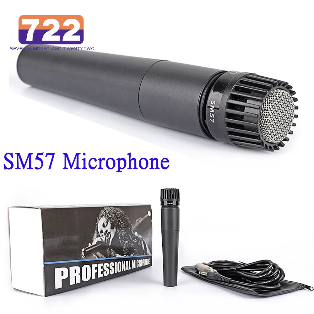 1 Set Portable Handheld Vocal Dynamic Microphone Mic For SM57 SM 57  Drum Guitar Musical Instruments DJ Mixer Karaoke Mics