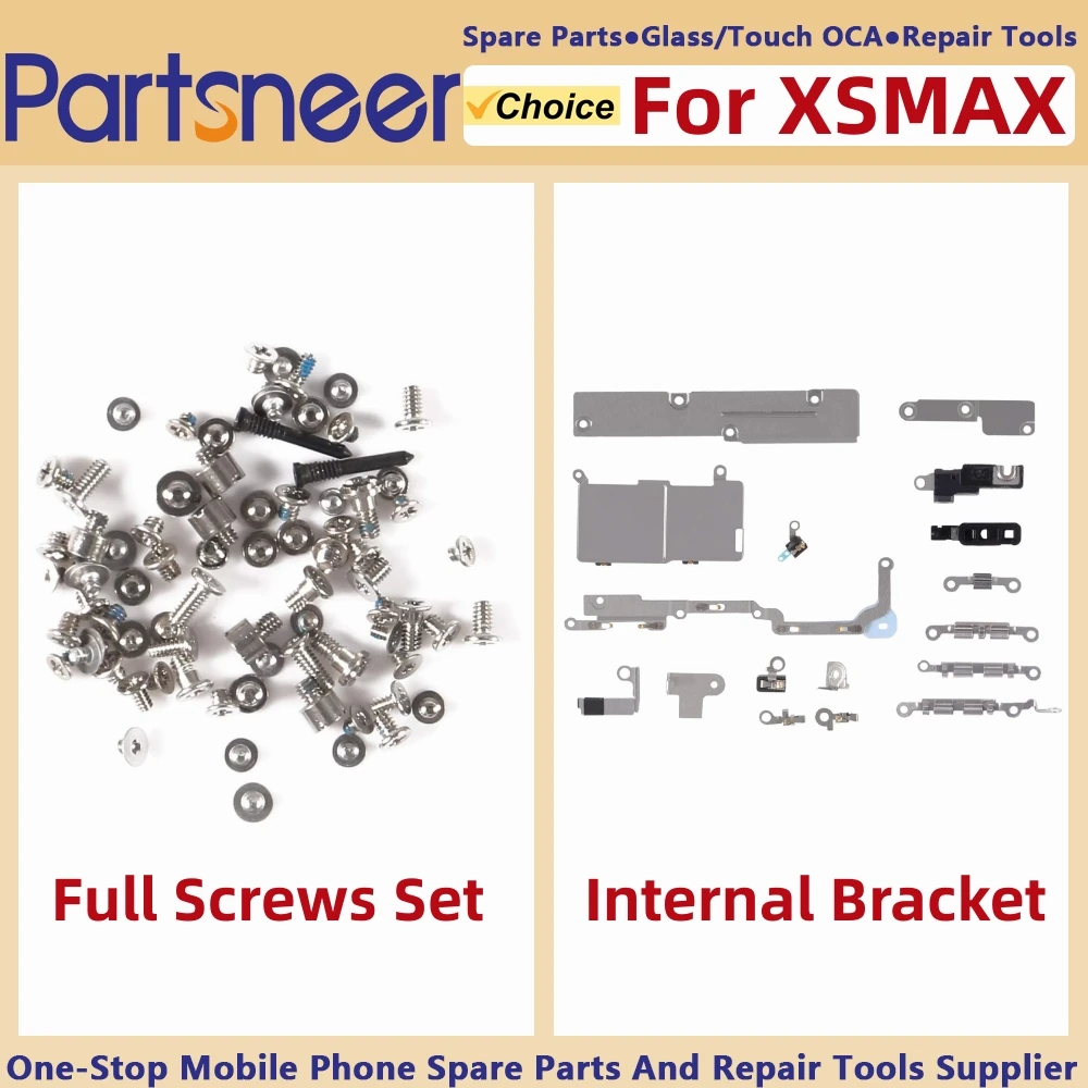 Internal Bracket Replacement Parts & Full Screws Set For iPhone 7 7Plus 8 8Plus X XR XSMAX 11 11PRO MAX 12 12PRO MAX 12Mini