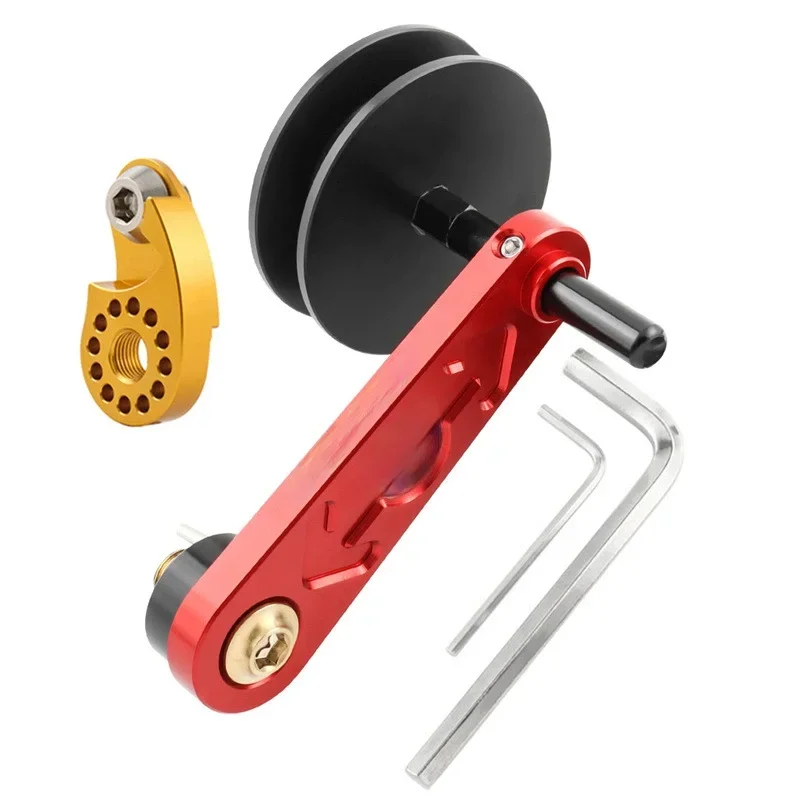 

Для горных велосипедов, устройство для велосипедной цепи, натяжитель из алюминиевого сплава, модернизация для езды на велосипеде, 73,6x55 мм, простой процесс установки