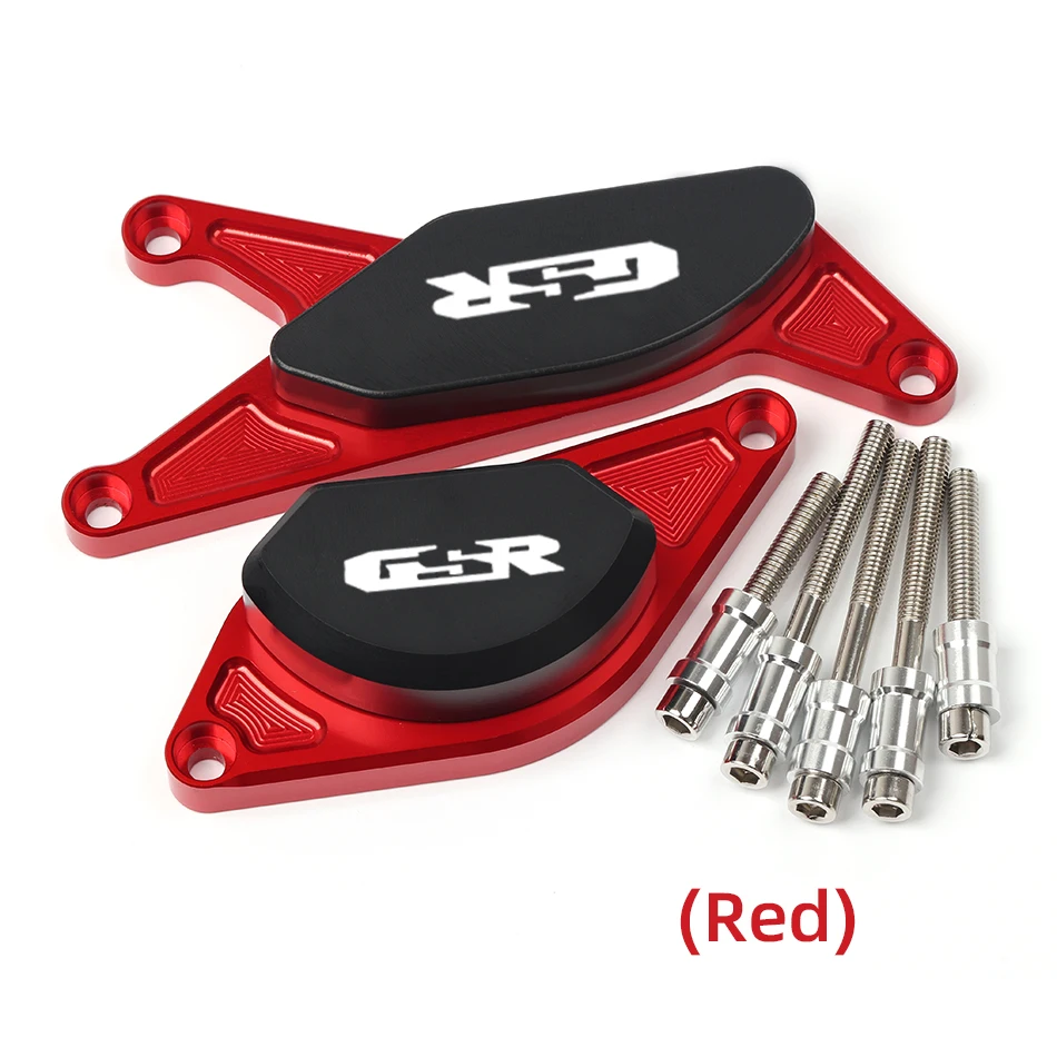 GSR750 GSR600 GSR400 CNC Engine Case Slider Protector For Suzuki GSR 400 600 750 Guard Crash Pads Sliders Falling Protection