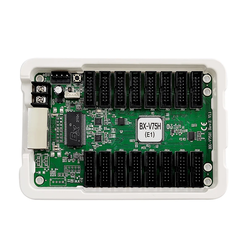 Onbon BX-V75H Receiving Card with 16*HUB75E Port , work with OVP-V4,OVP-V8,BX-L1A Send Card,128 x 1024pixels