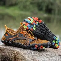 2025 Men's Quick-Dry Breathable Aqua Shoes Men Women Couples Outdoor Beach Five Finger Swimming Hiking Wading Upstream Sneakers