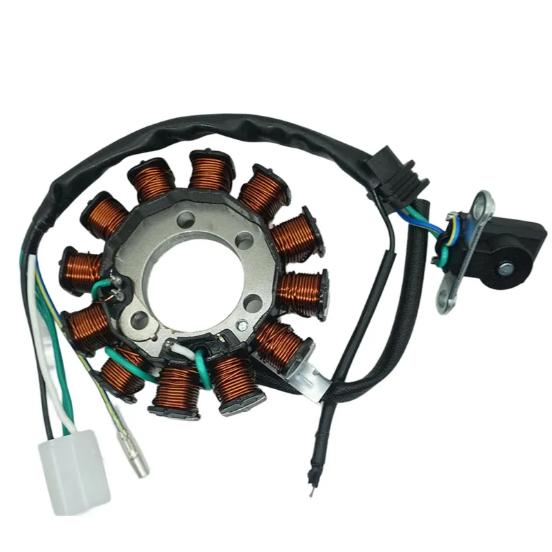 Motorcycle Magnetic Motor Coil Stator Electrical Components 12 Coils CB110 110CC CB 110