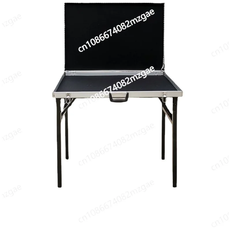 

Special box for setting up stalls Night market Portable stall box Folding head jewelry rack Mobile booth display box