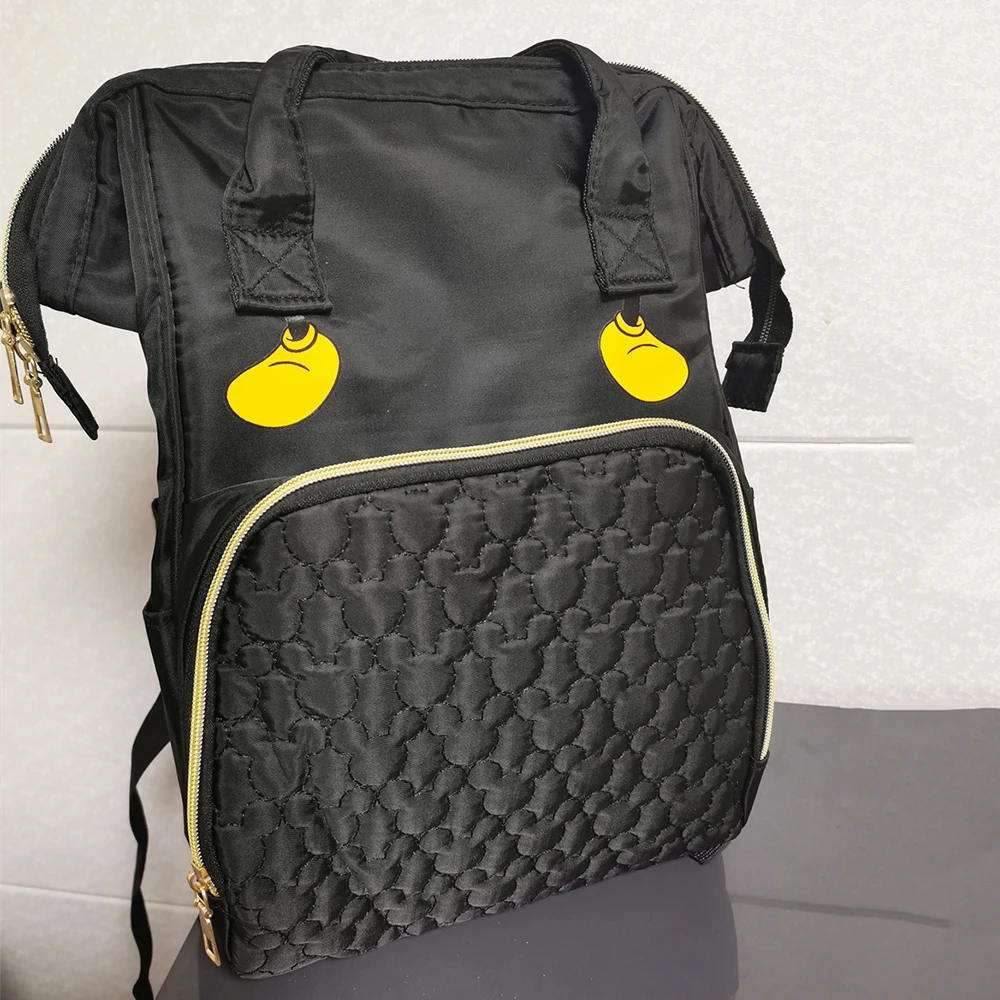 Personalized Name Portable Mommy Bag Outdoor Large Capacity Multi Functional Mother's Backpack Custom Embroidered Women Tote Bag