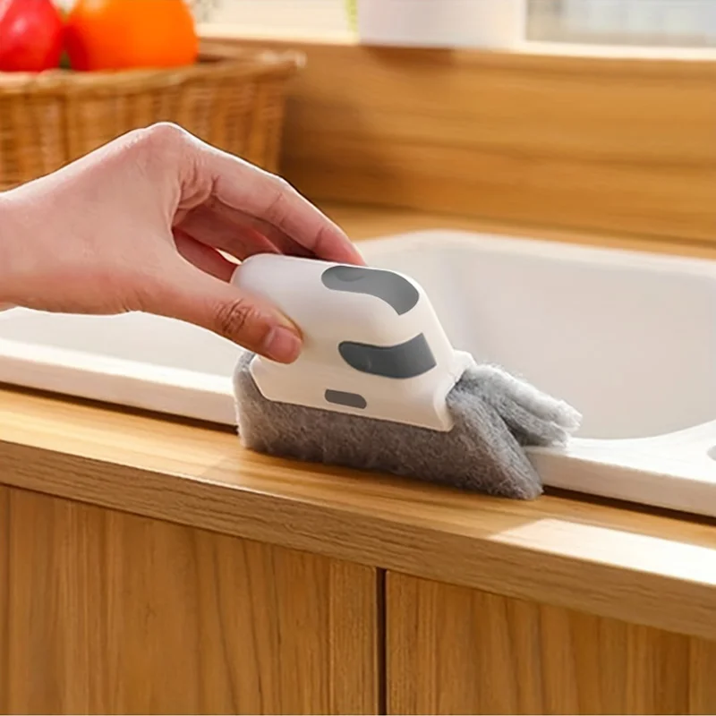 Window Cleaning Brush Windowsill Groove Deadend Cabinet Crevice Brush Removable Household Multifunctional Cleaning Tools image 5