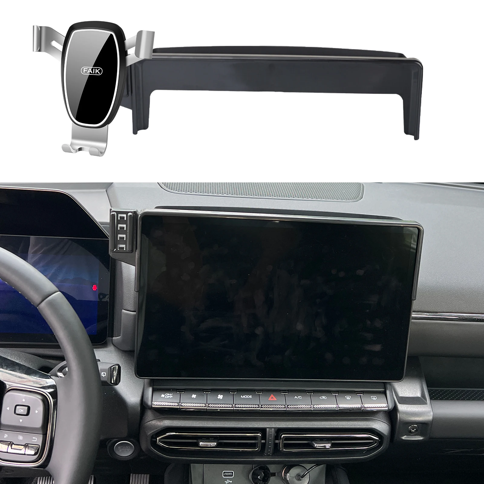 

Car Phone Holder for Haval Drago II PHEV 2th 2024 2025 14.6inch GPS Bracket Navigation Stand Auto Accessories