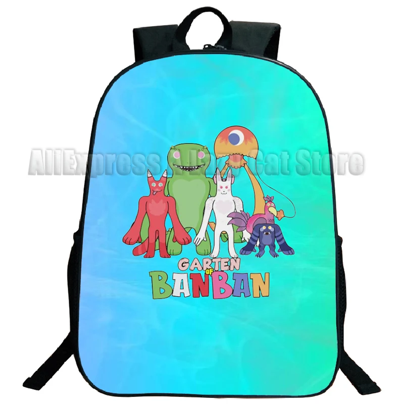 Mochila Garten Of BanBan para niños y niñas, mochila periférica, bolsa escolar para estudiantes de primaria y secundaria